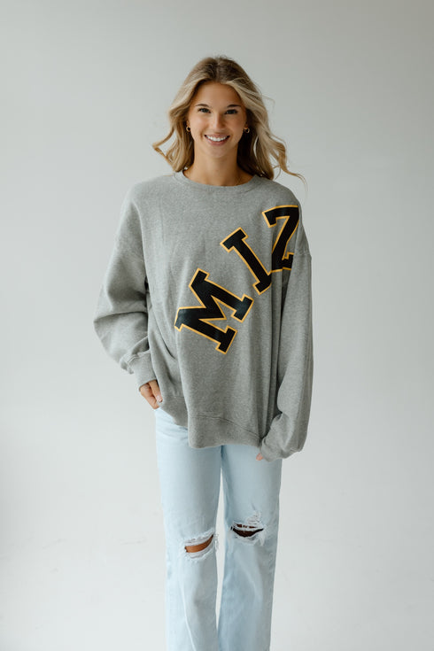 Missouri Avery Arch Lantern Sleeve Crew
